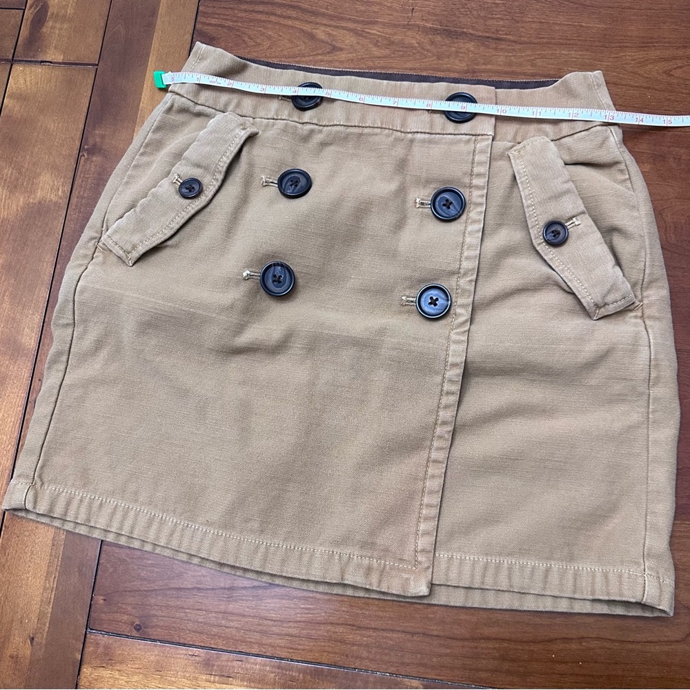 J. Crew Skirts | J.Crew Miniskirt | Color: Tan | Size: 00
